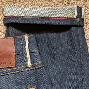 Men's Selvedge Raw Denim Jeans